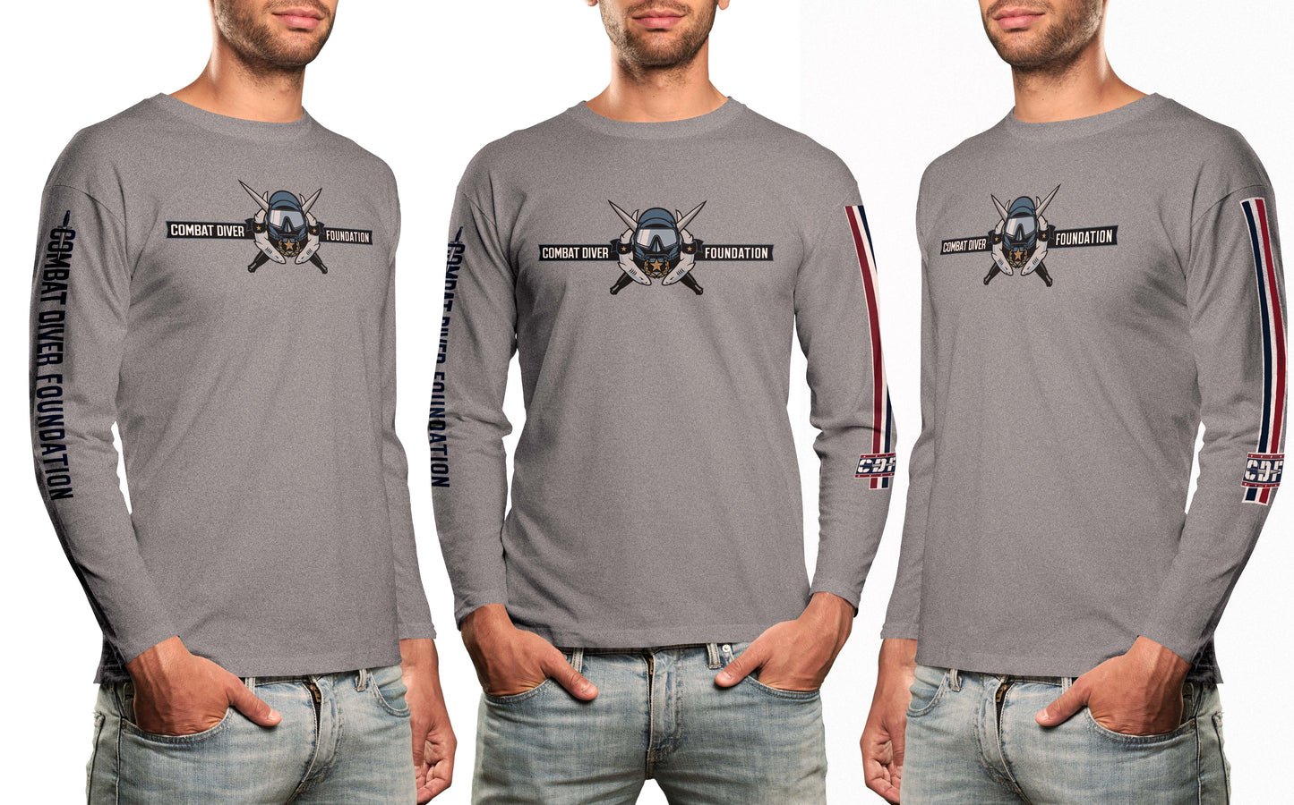 CDF Long Sleeve Logo Shirt (Performance)